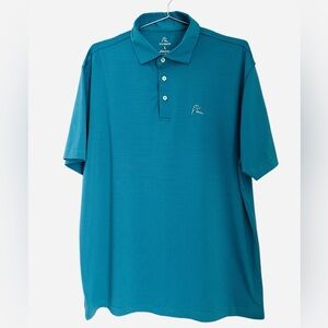 Rhoback Teal Polo Shirt